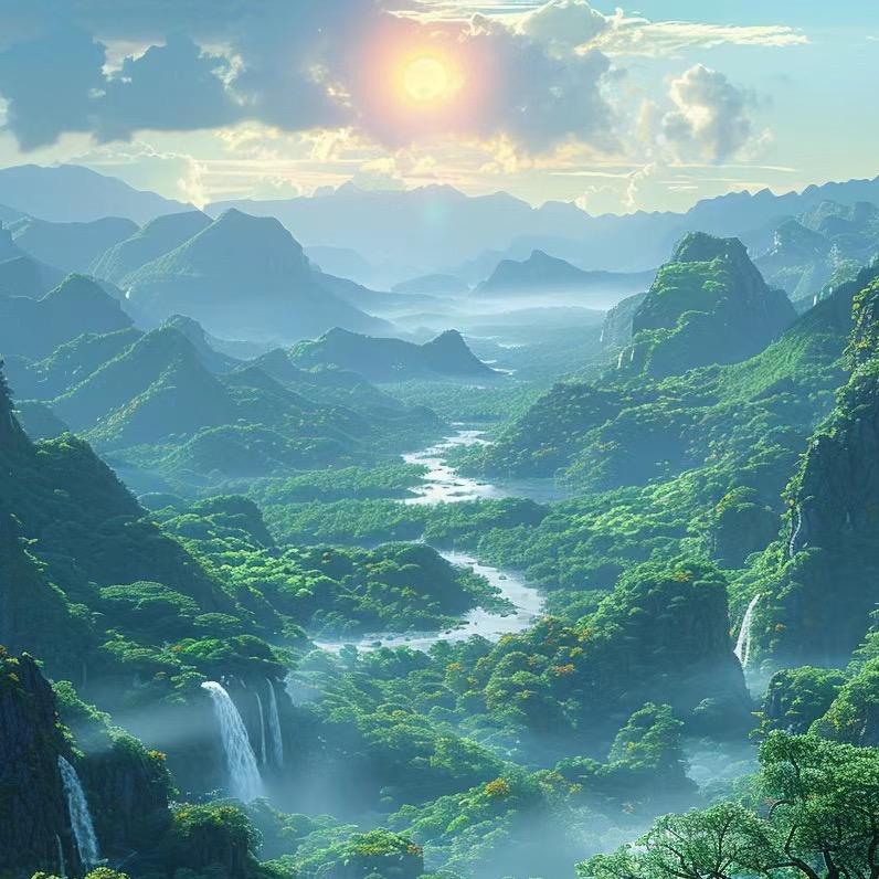 千江月与万里天