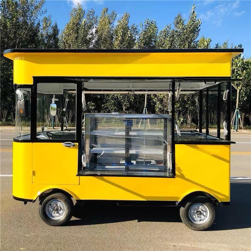 速捷电动餐车小吃车