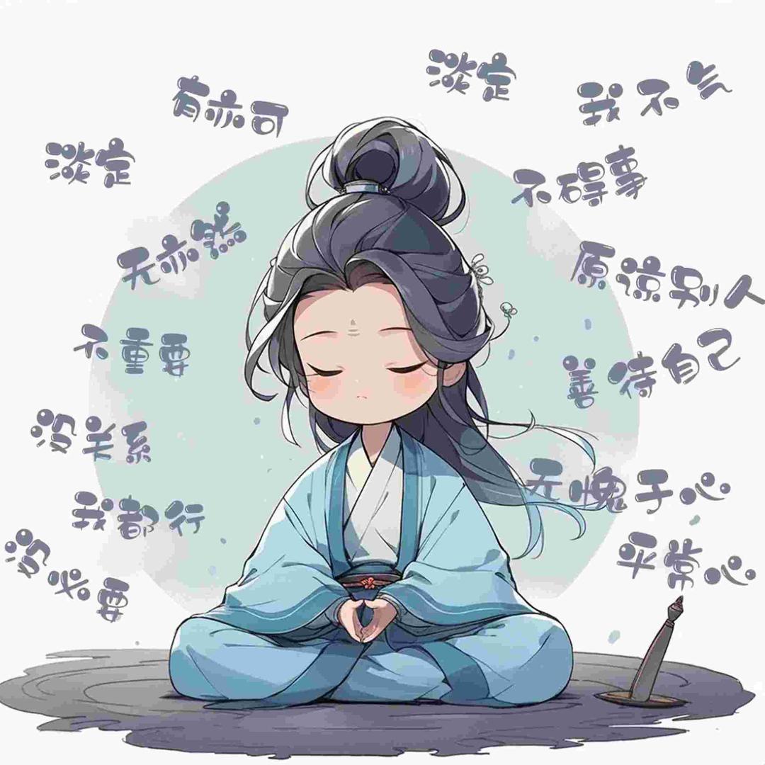 以后不发脾气只争气