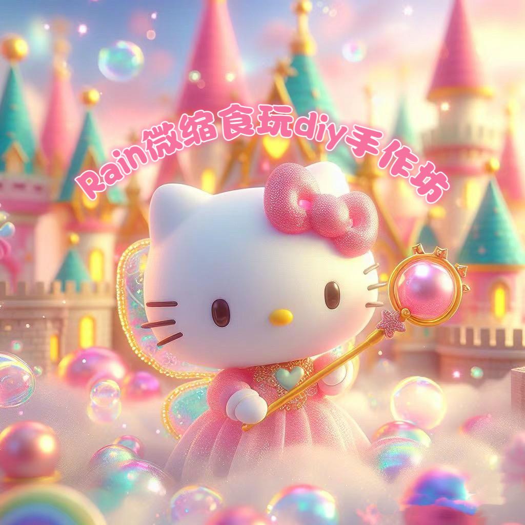 rain微缩食玩diy手作坊