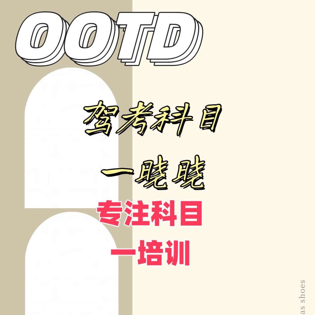驾考培训晓晓
