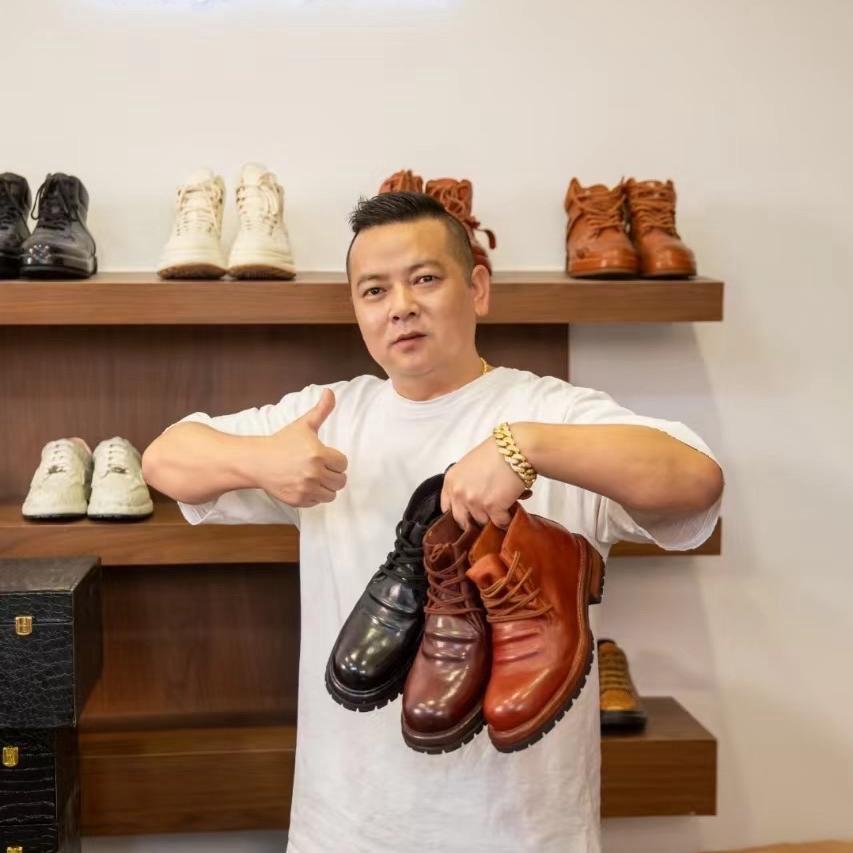 强哥高端手工男鞋