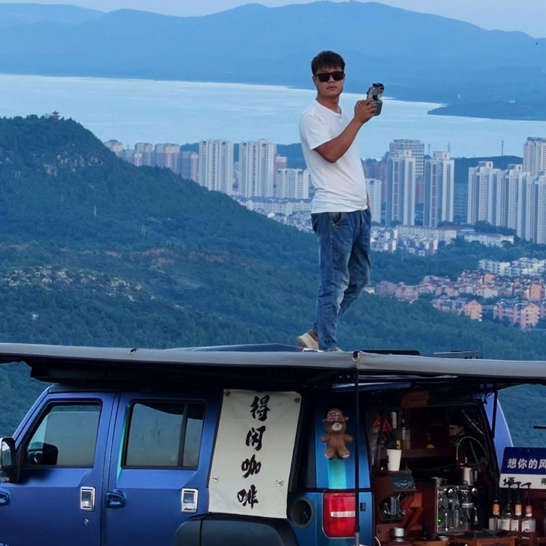 得闲咖啡驿站（狐狸峪山顶航拍3拾员）