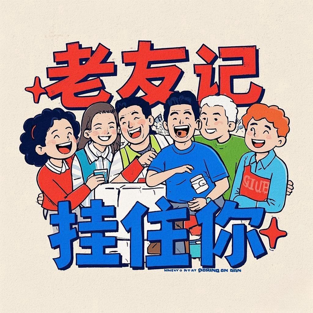 老友记挂住你