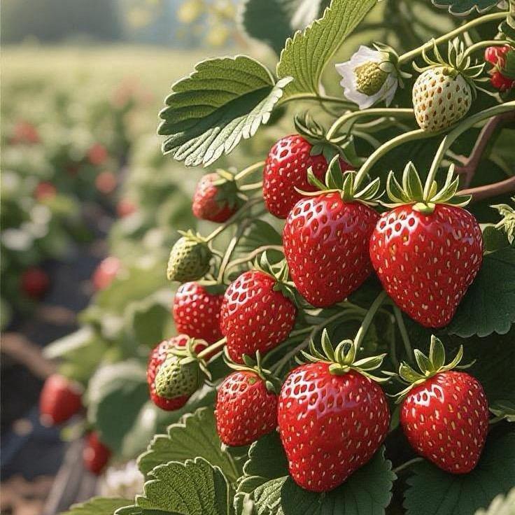 王姐种草莓🍓