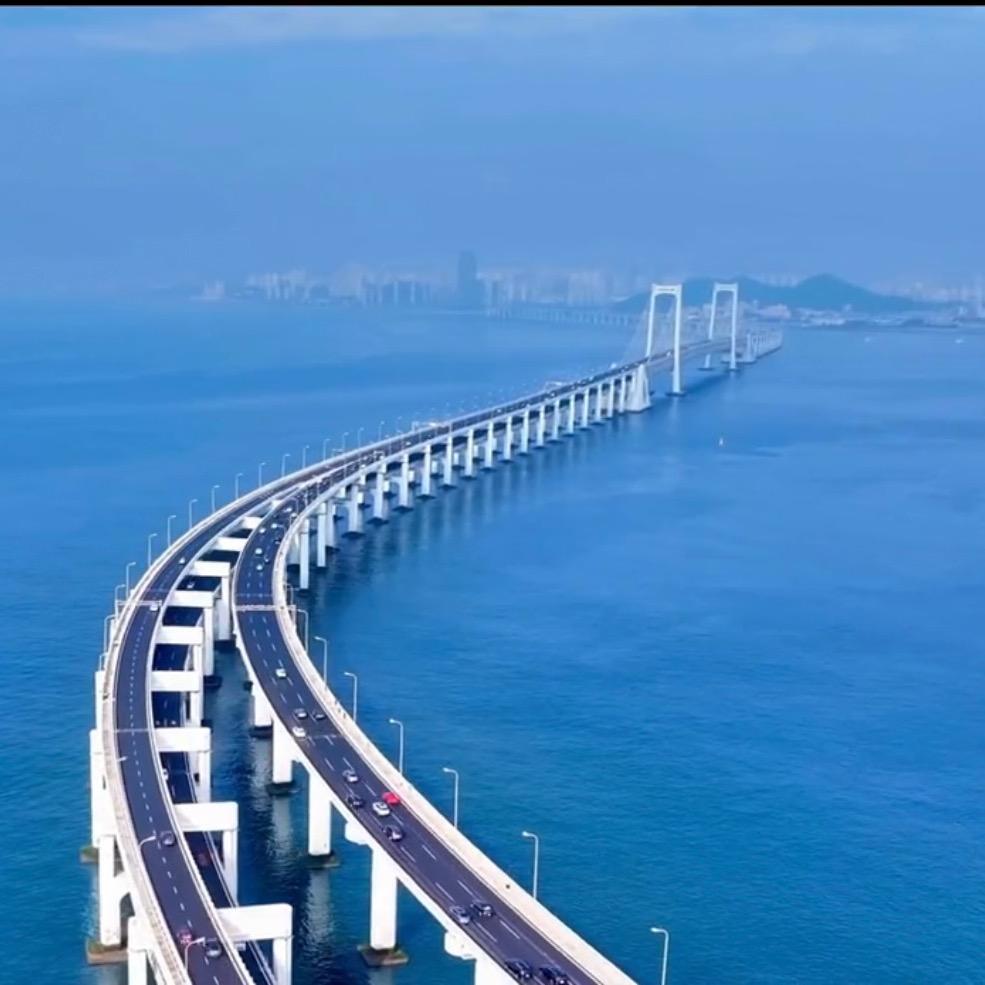 航拍山东