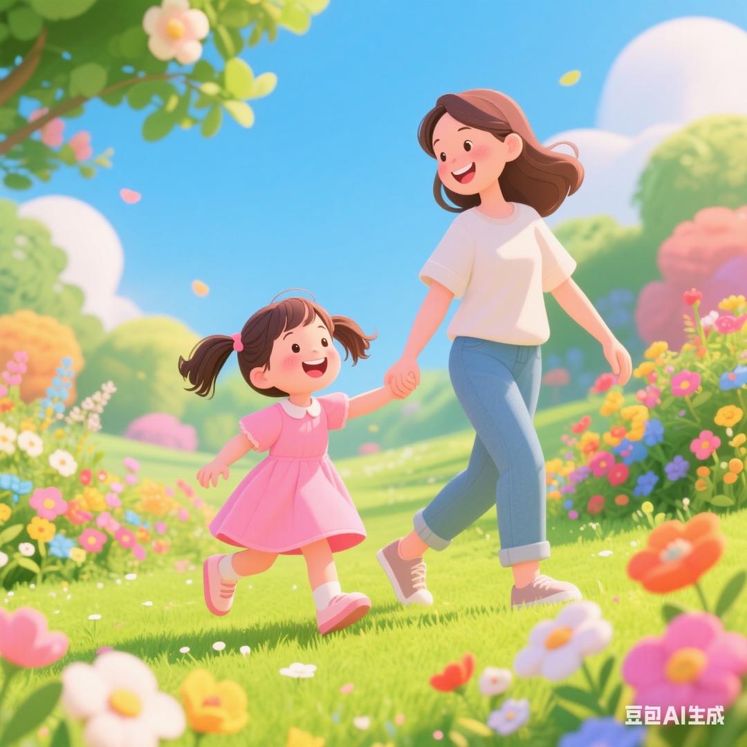 Candy 和 her family日常