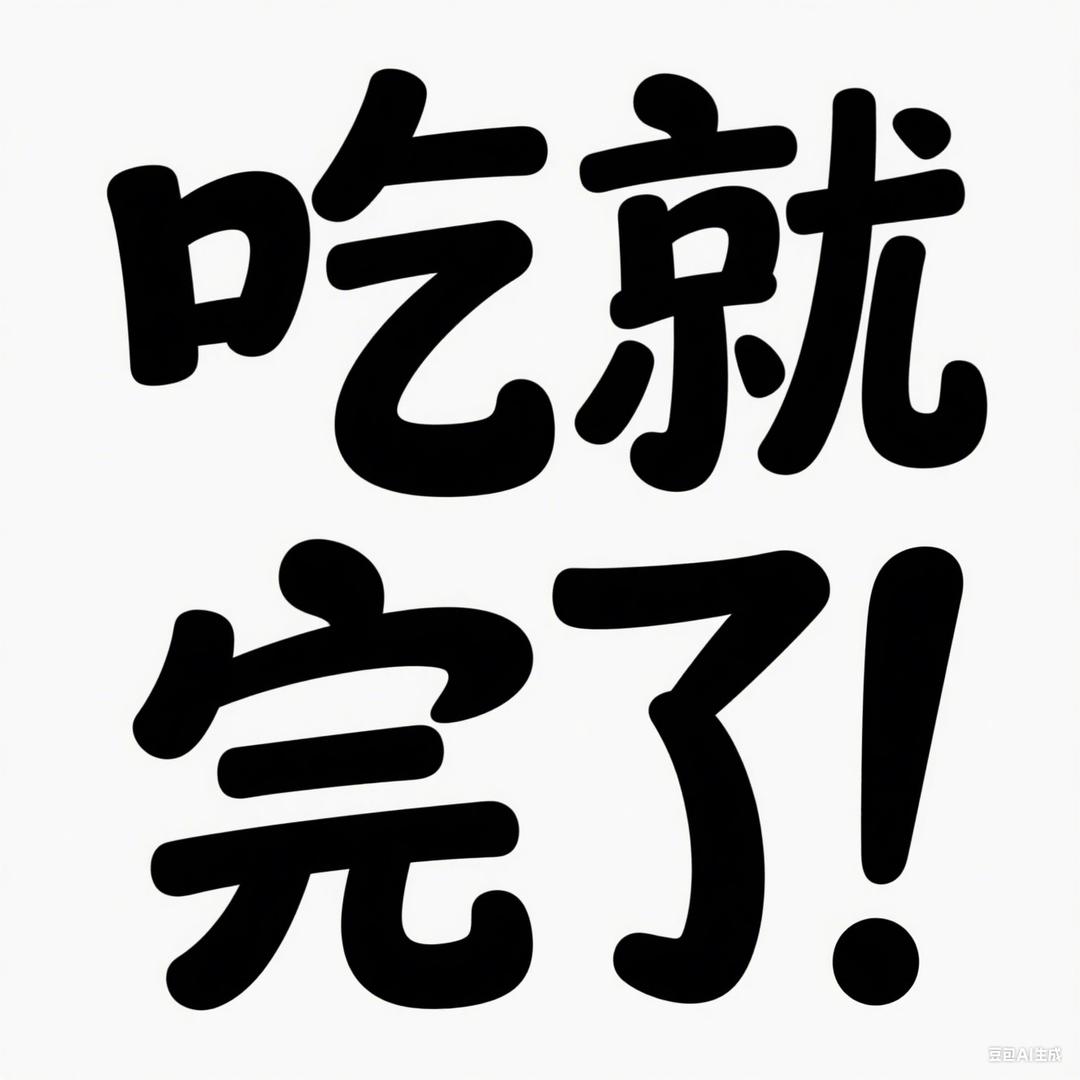 吃就完了！