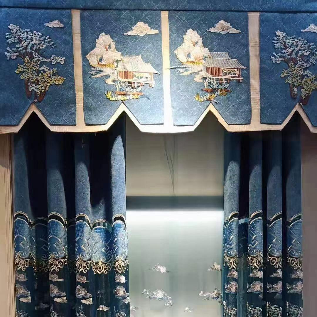 辉煌成品窗帘布艺