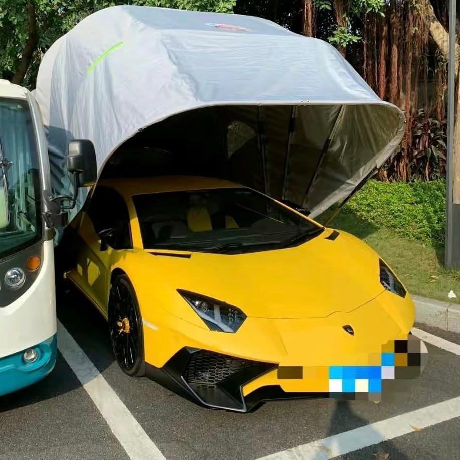 折叠车棚