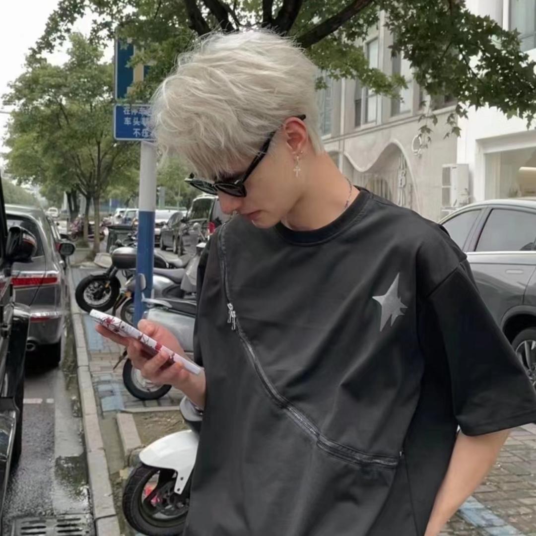 济南男士微分碎盖小白