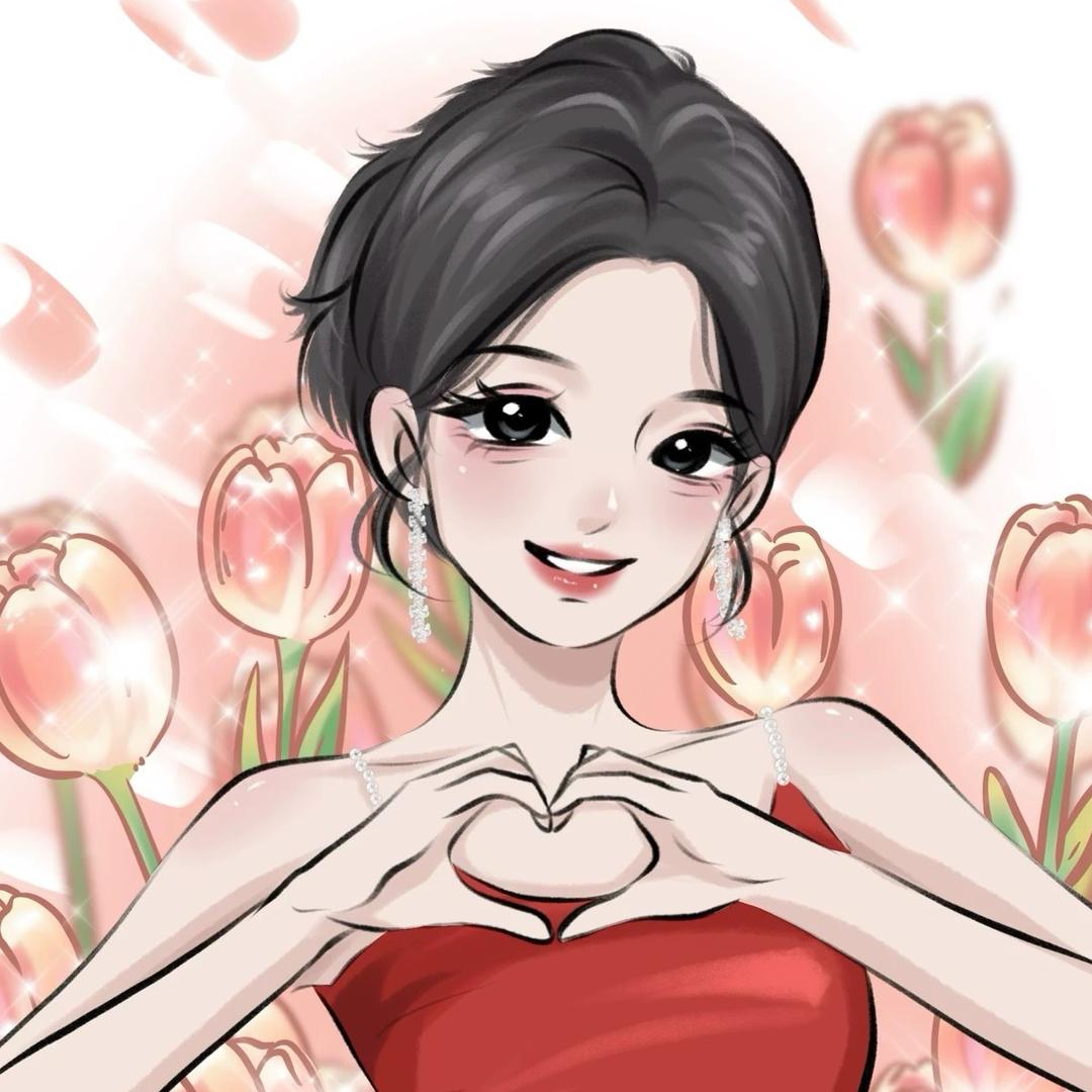 你臉紅了耶