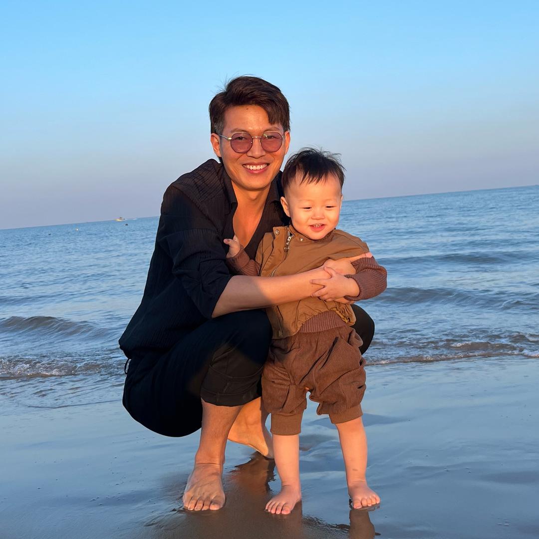 幸福的佑佑爸爸