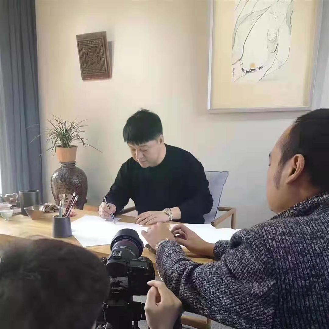 马耀光画瓷