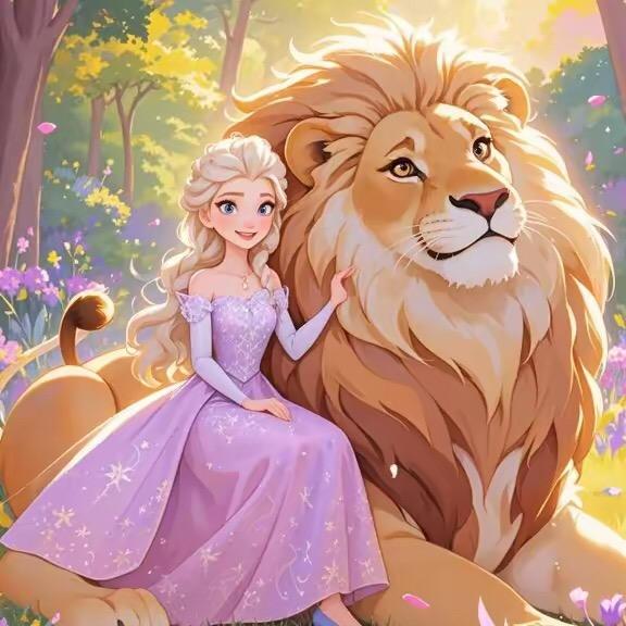 艾莎和狮子