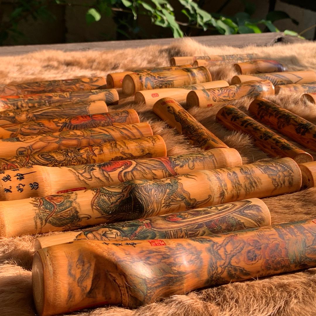 沧海月明的一片竹林