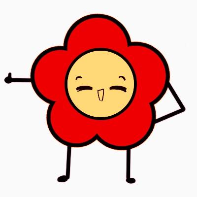 小红花简笔画