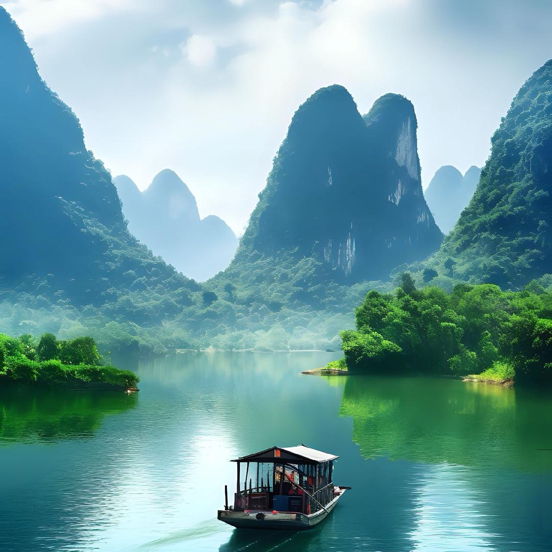 溪山墨韵