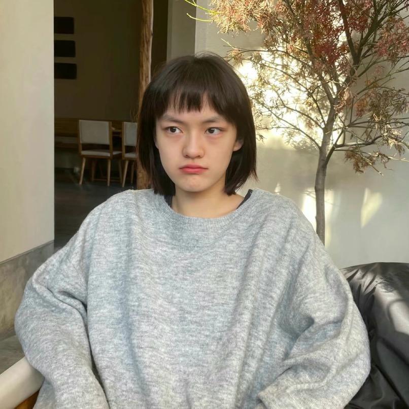 想织个围巾给你