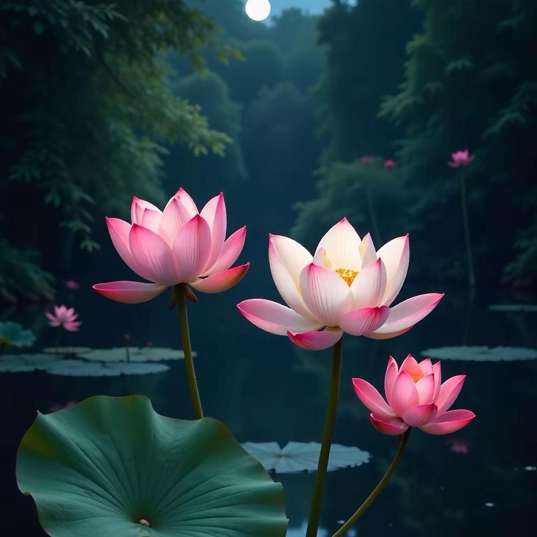 ༼荷༉塘⸂⸂⸜月╰色༽