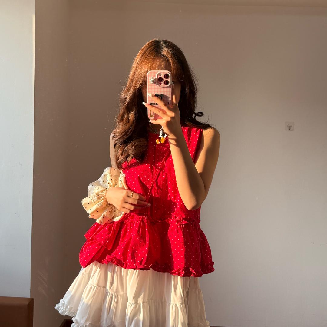 她说