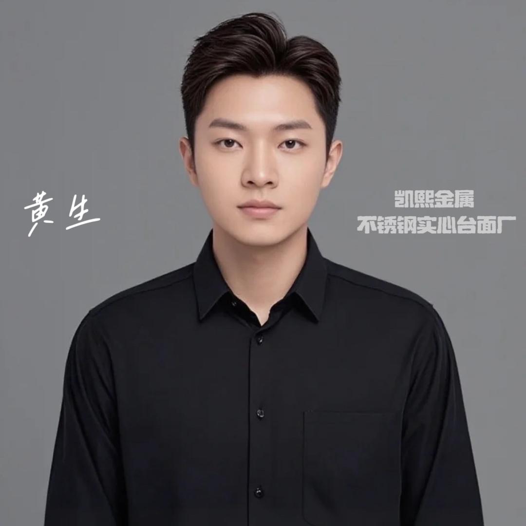 凯熙金属| 不锈钢实心台面 | 黄生