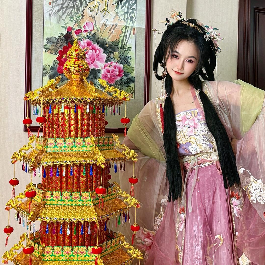 橘喵手作坊『中秋塔材料包 成品 』