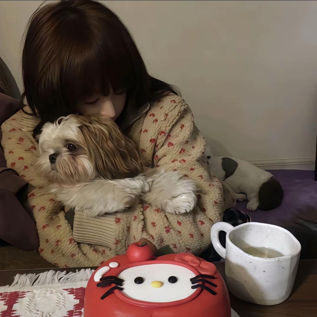 你脸红什么