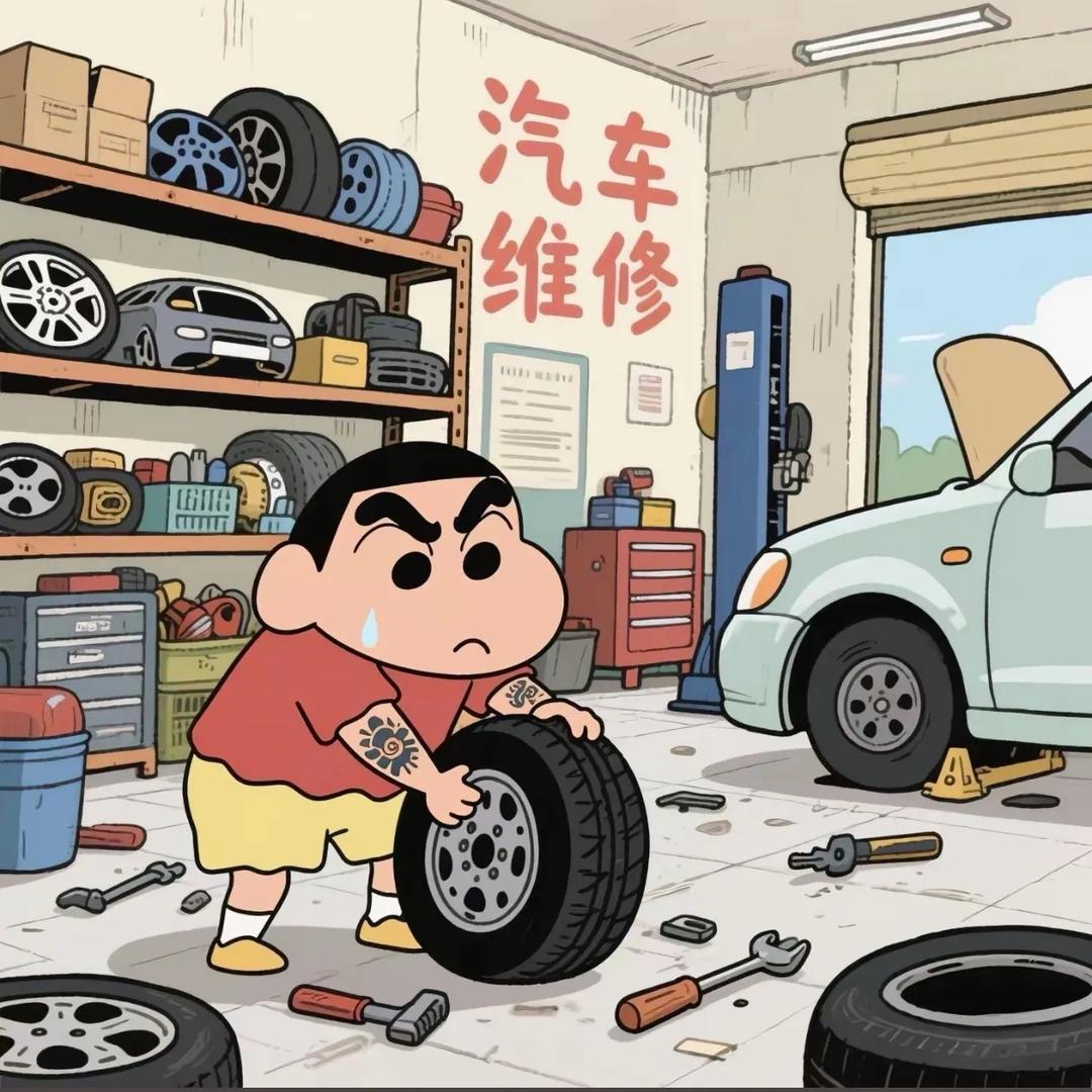 牛得滑、爱修车