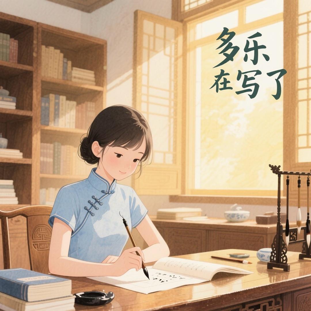 多乐在写了