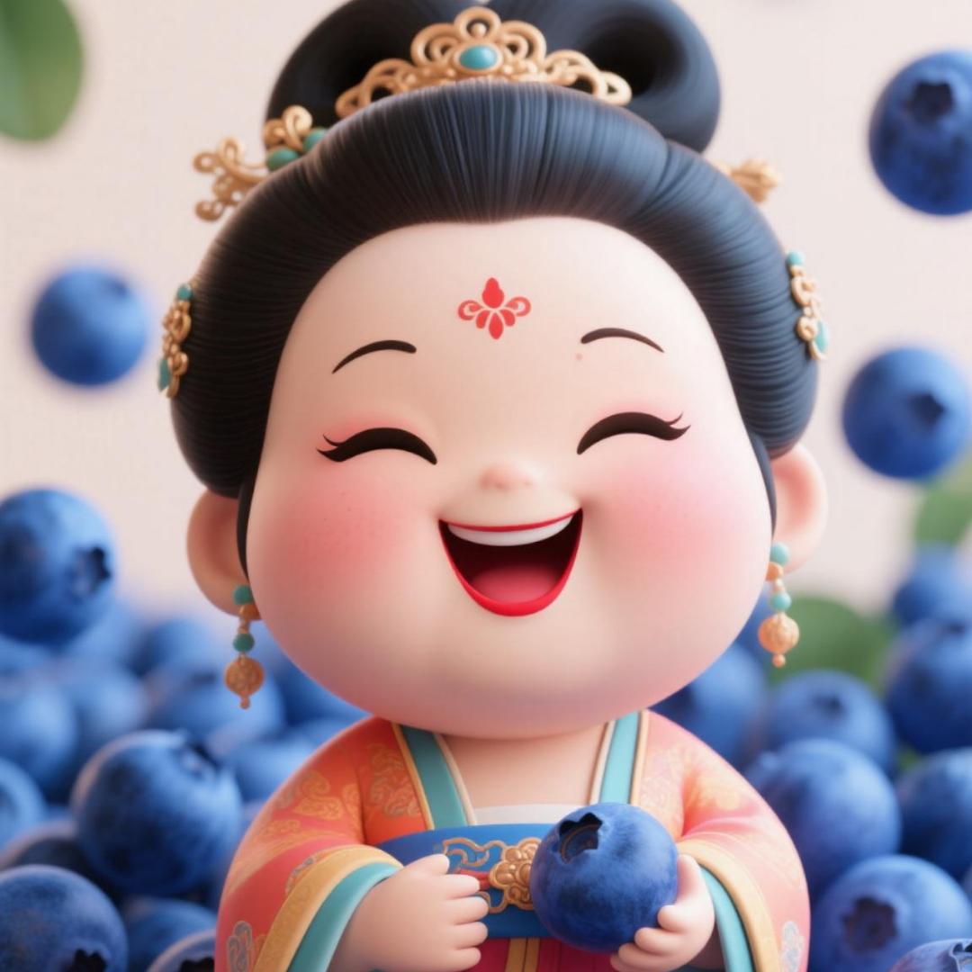 爱吃蓝莓的萌主——蓝莓派