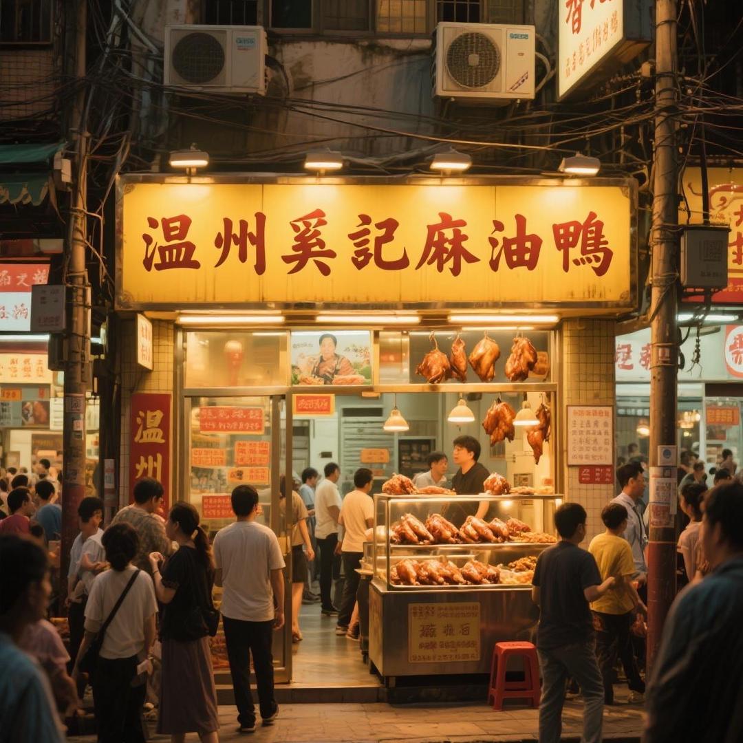 温州奚记麻油鸭卤味店的头像