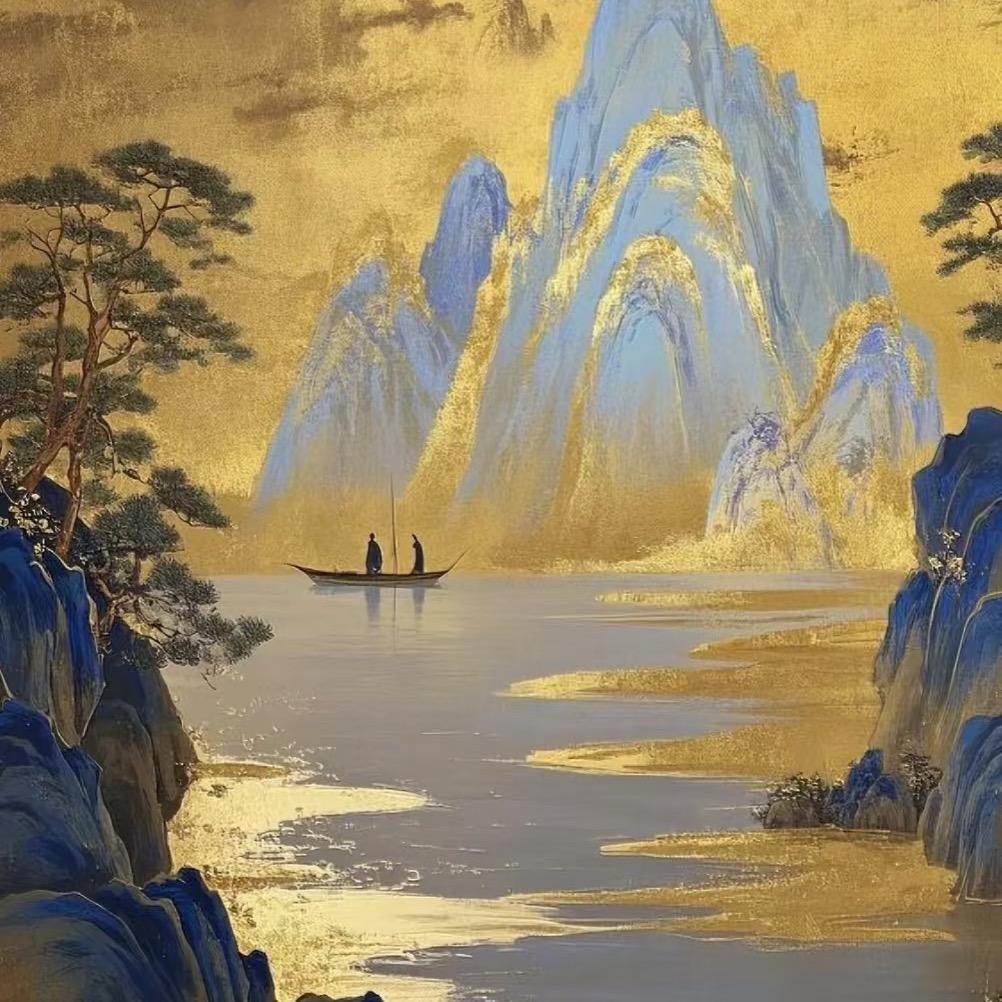 白袷蓝衫