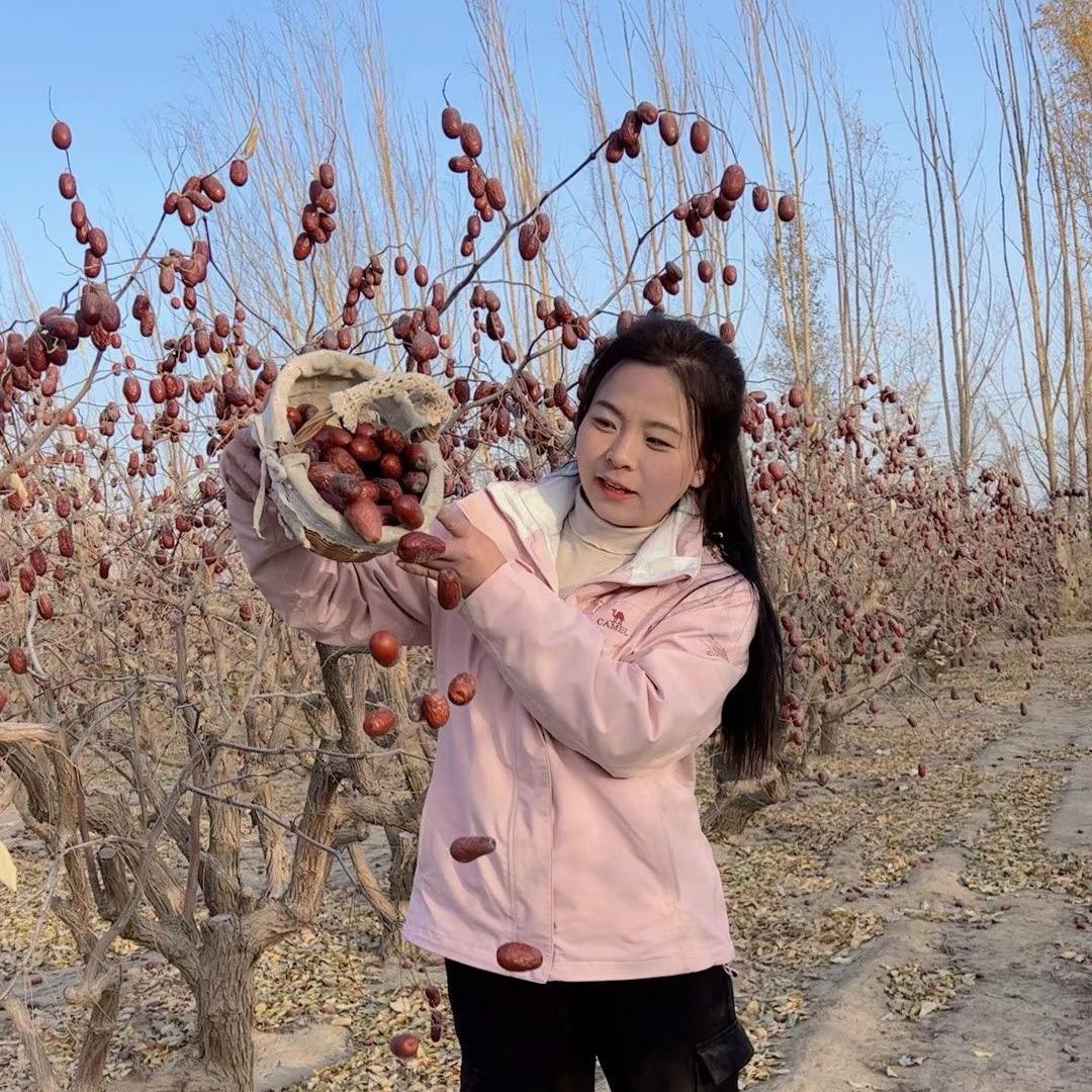 种红枣的小姐姐