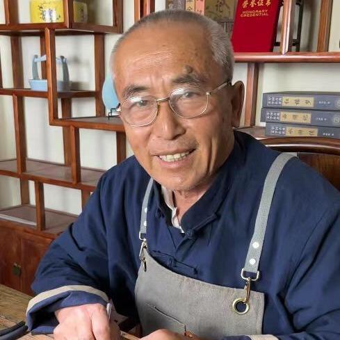 老师傅玉石修复..