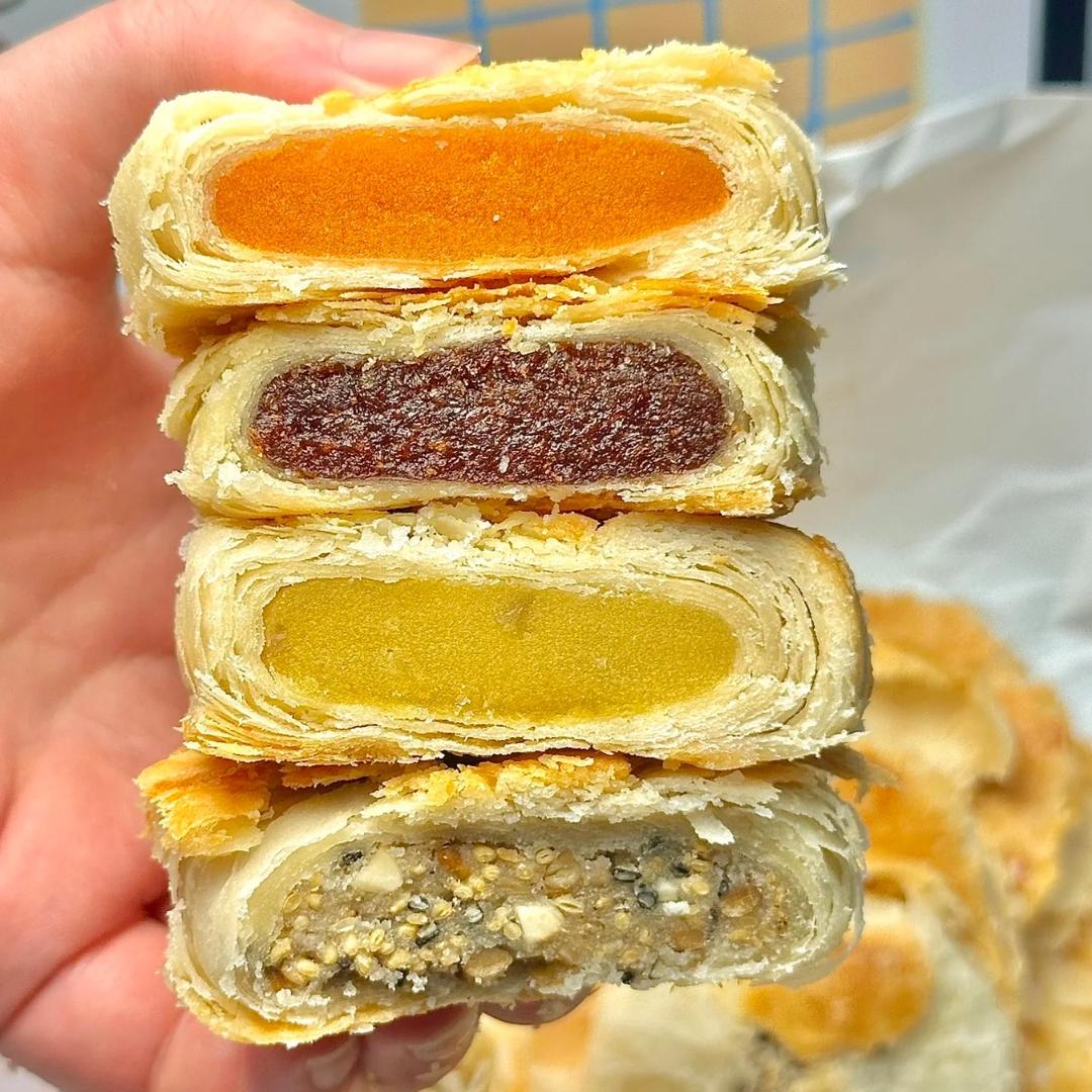 酥皮黄庄月饼