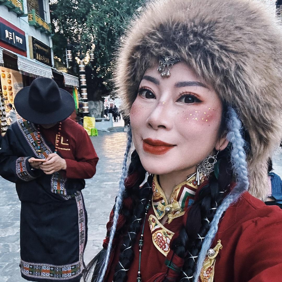 仙幻灵颜唐卡～静姝