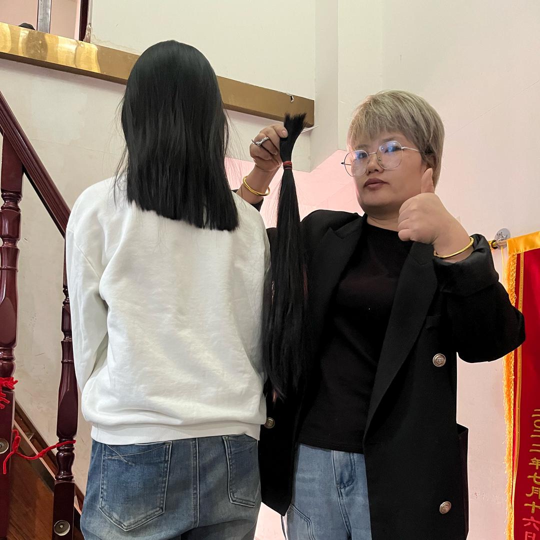 木子收头发（陈燕）