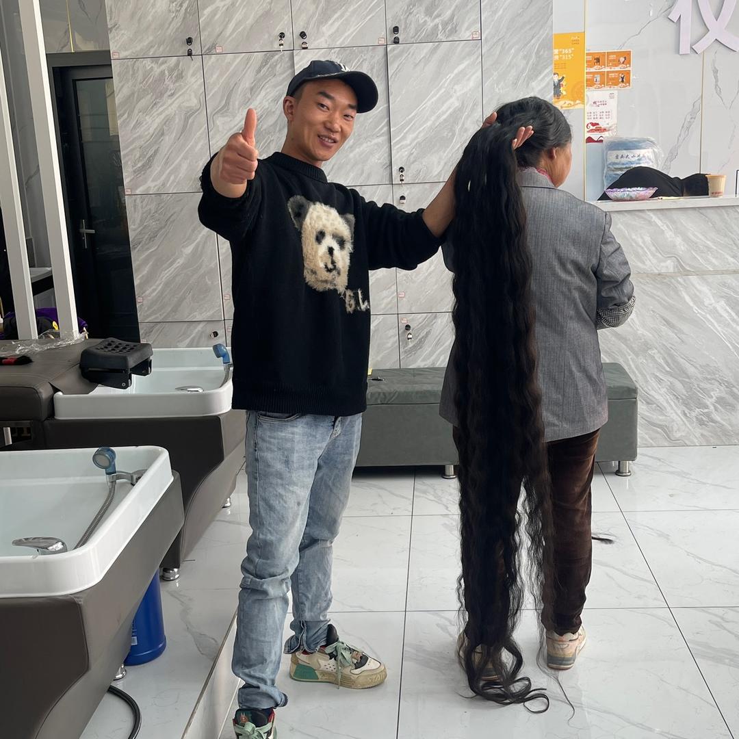 昭通依哥收剪长头发