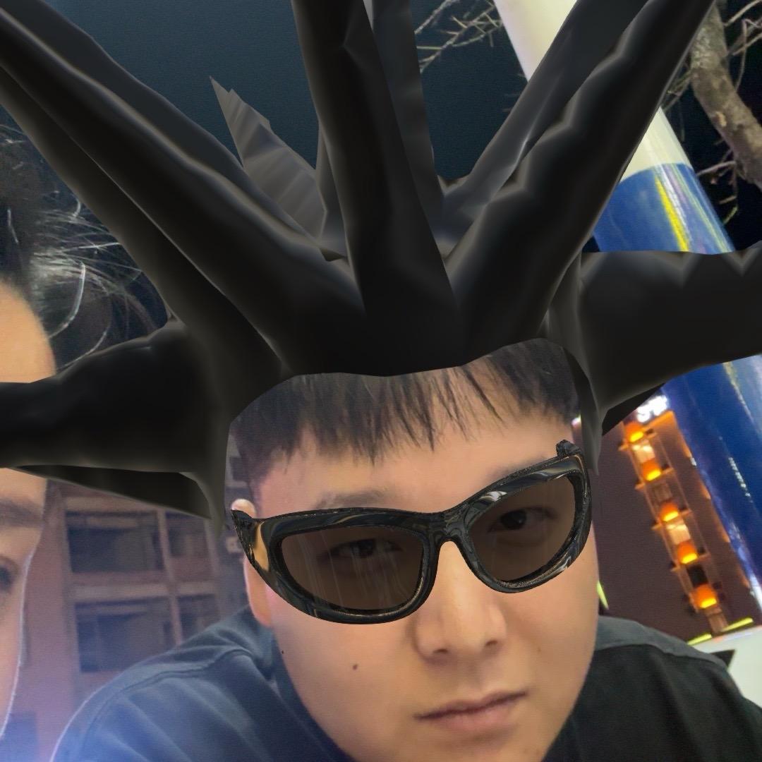 .白