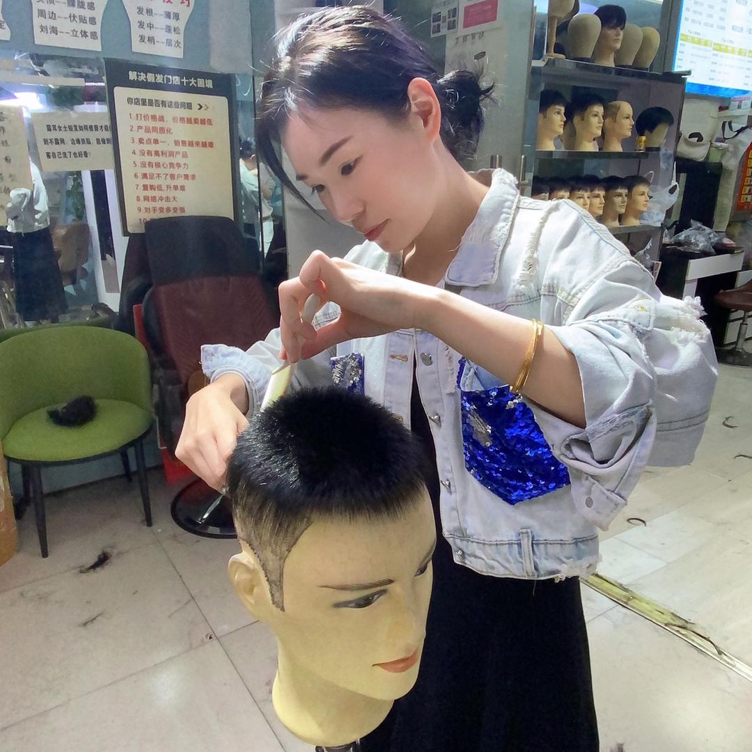 郑州阿忠假发（批发零售培训）