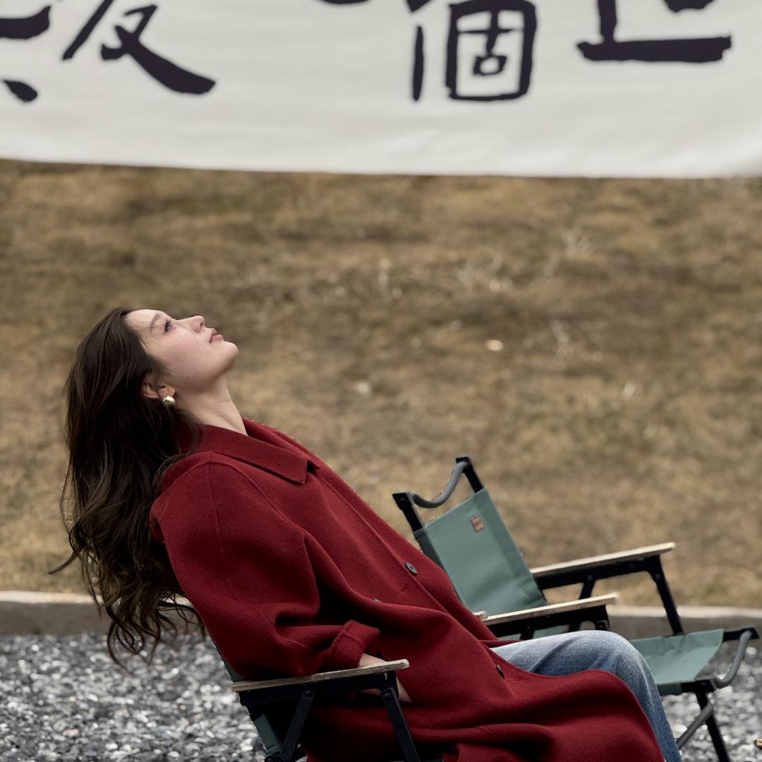 兮慕羊绒大衣