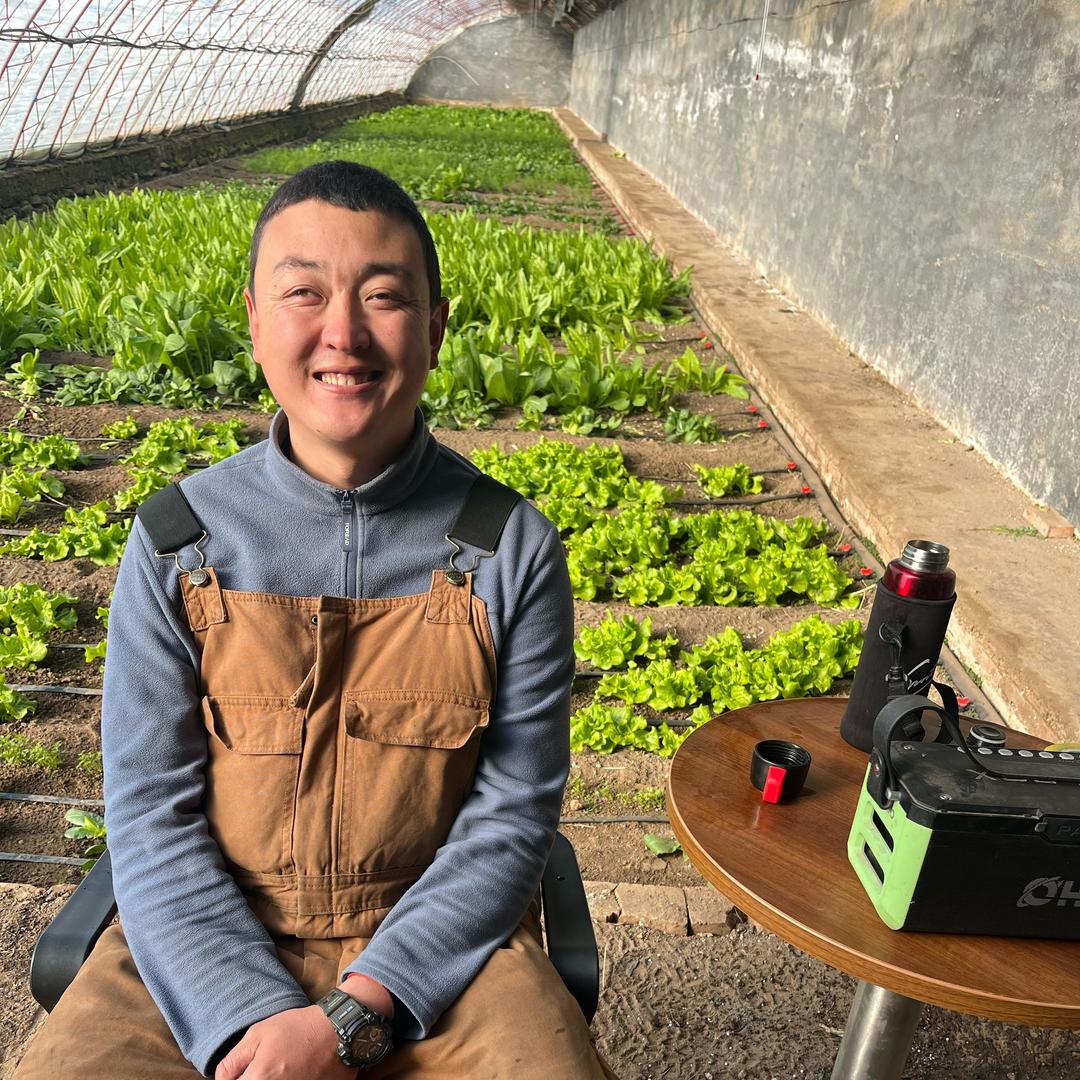 呼市共享菜园创始人（一席之地会员农场）