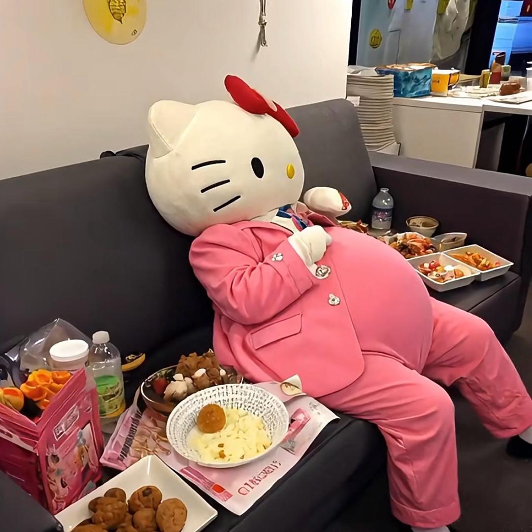 不饿但很馋