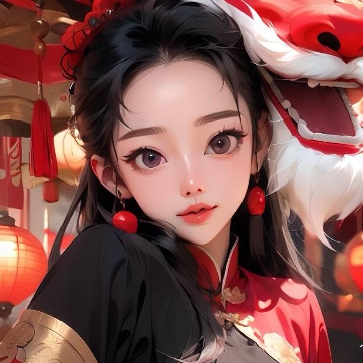 戴眼镜的小姐姐