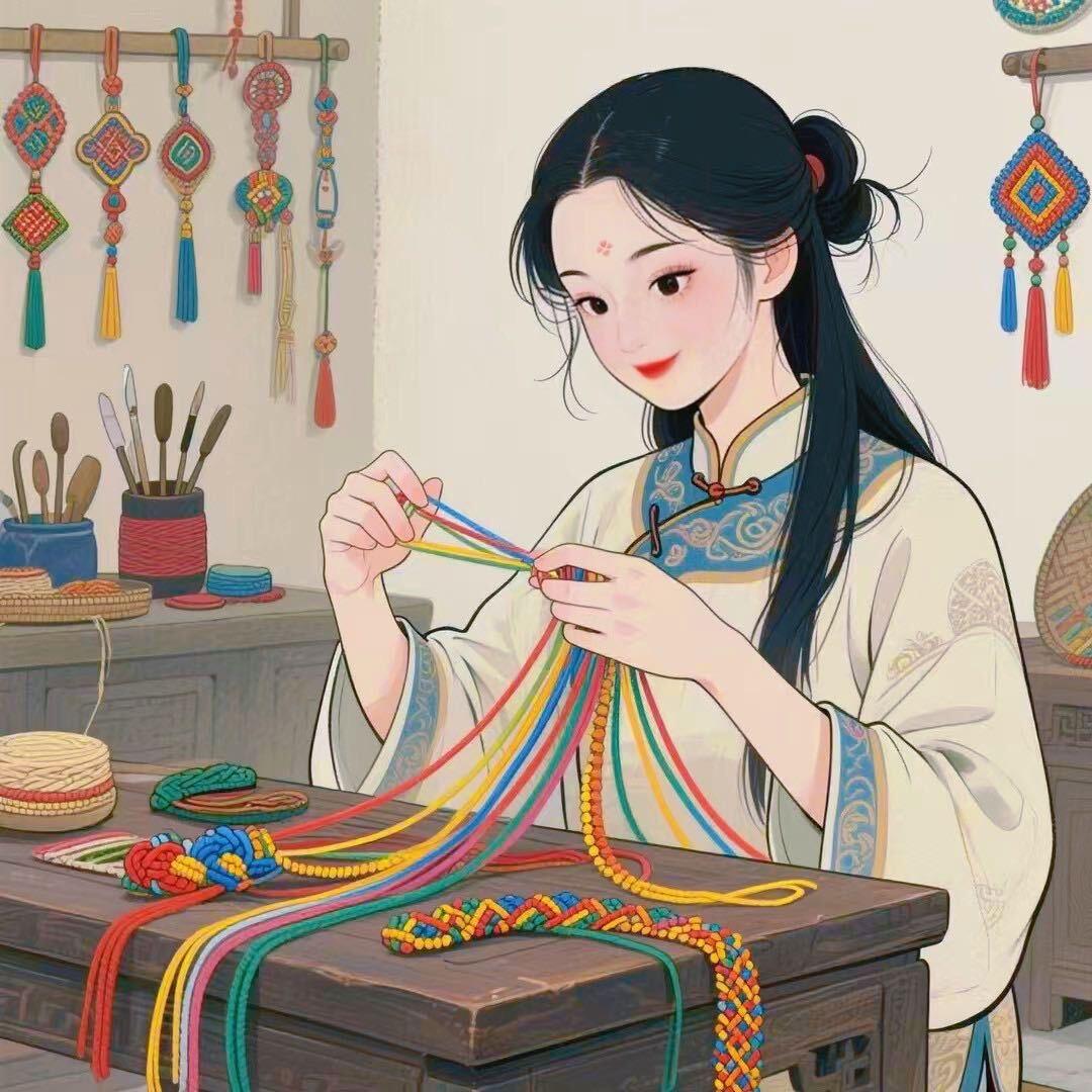 慧非遗绳结