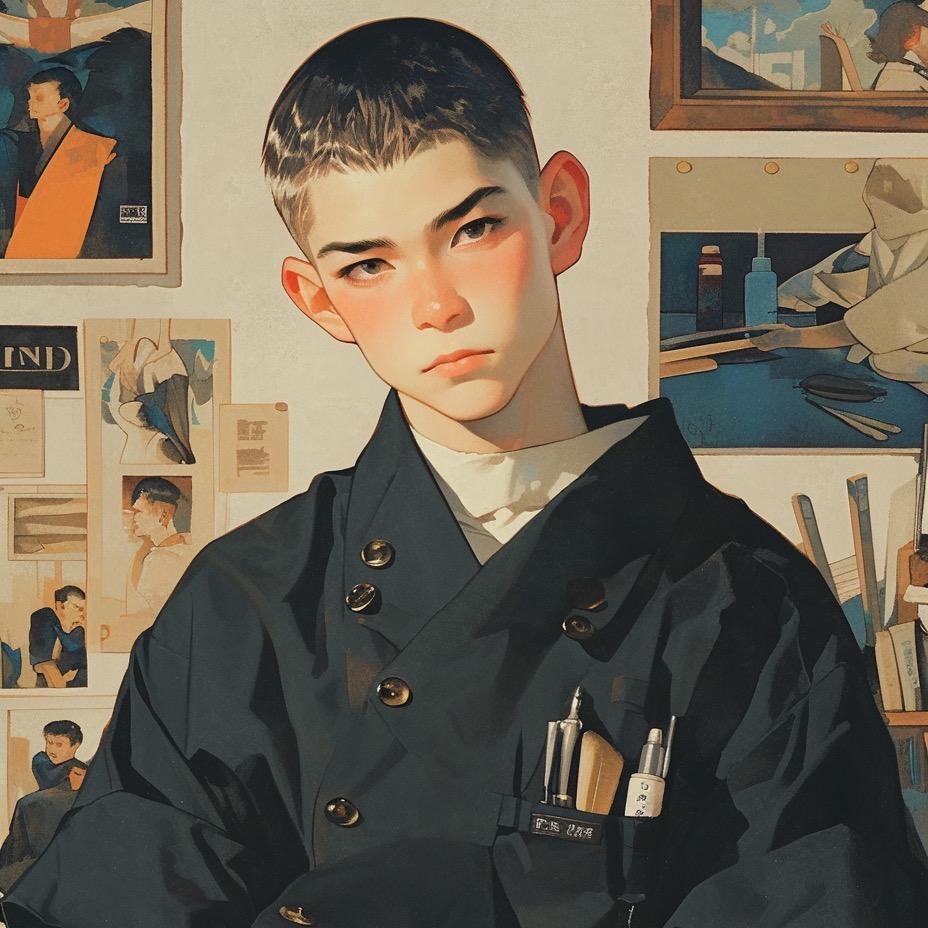 顶礼男士理发馆