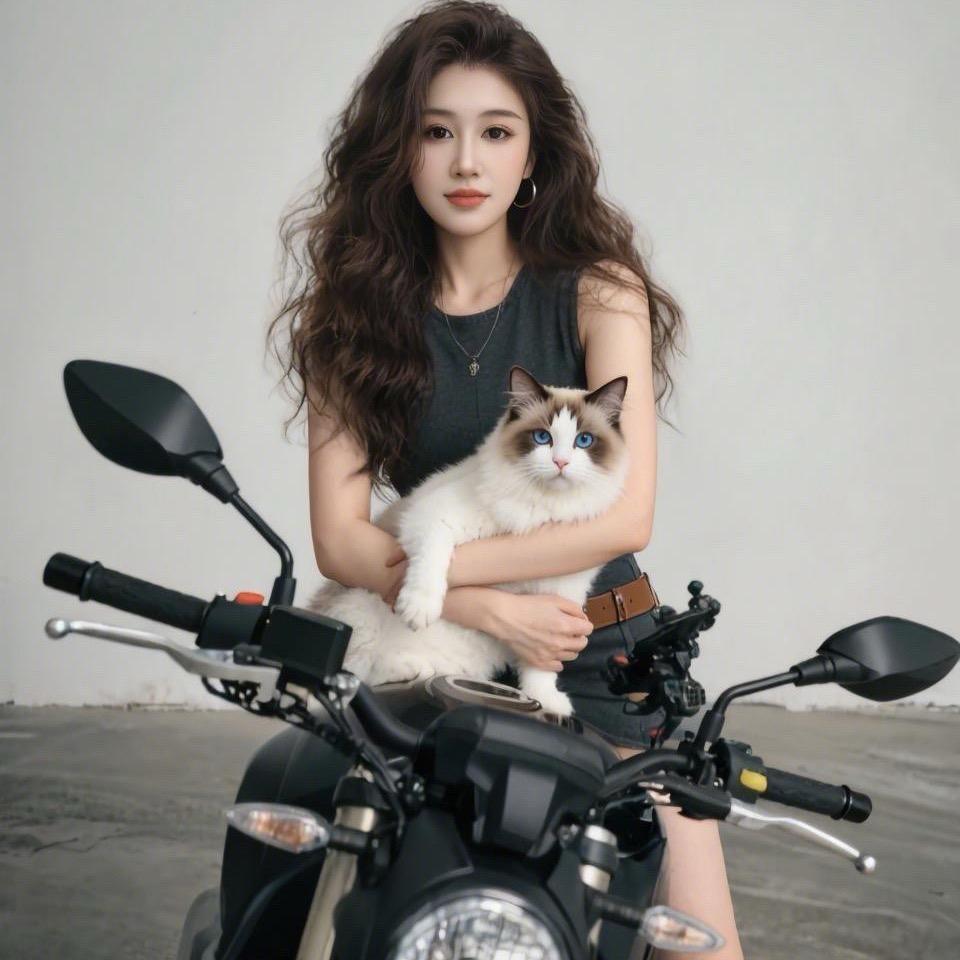 驾校考场 四平飒骑手🏍️女教练