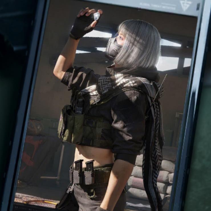 辰，三角洲跑刀（纯绿）