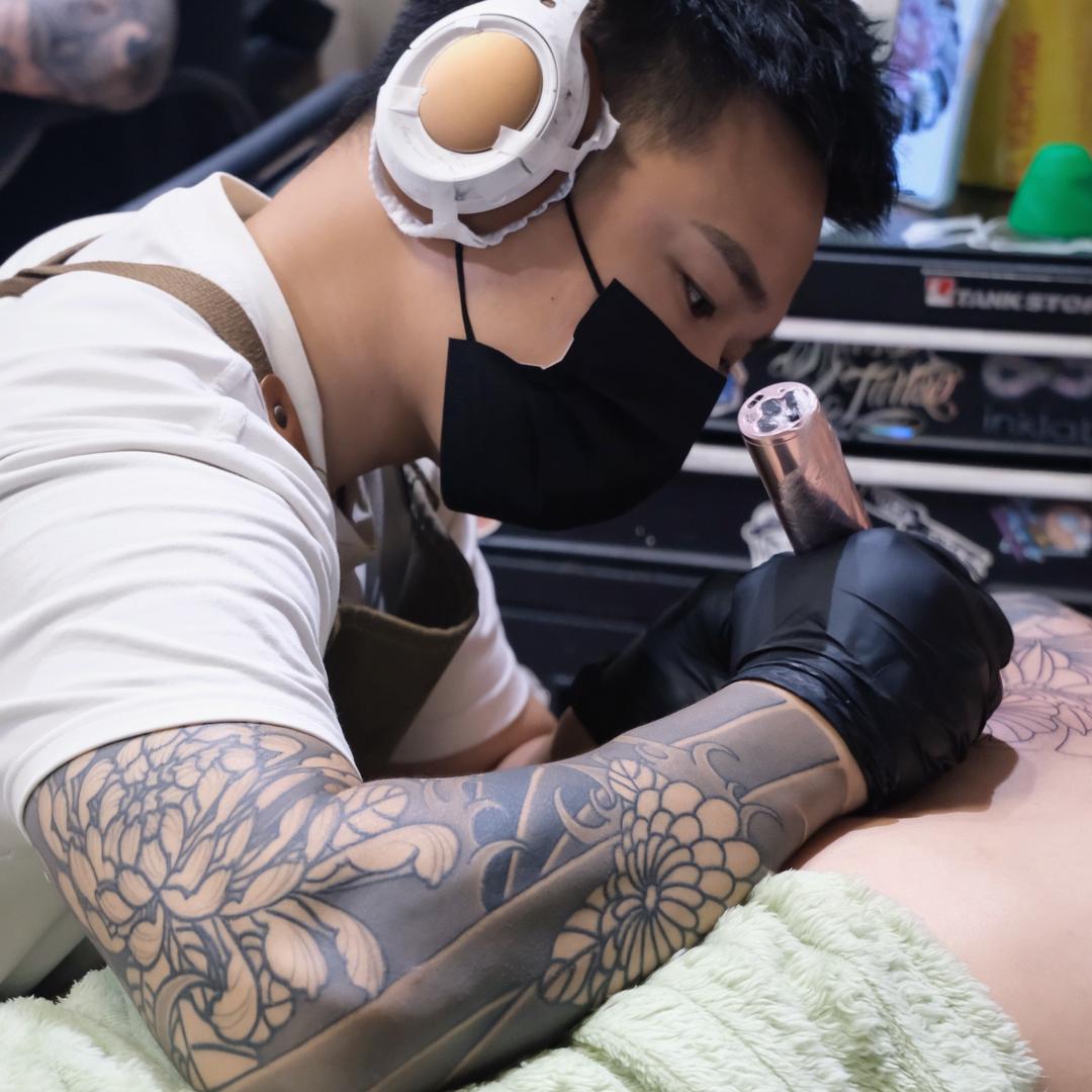 娄底纹身Z刺青—海波